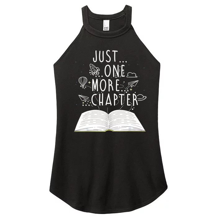 One More Chapter Funny Reading Book Women’s Perfect Tri Rocker Tank