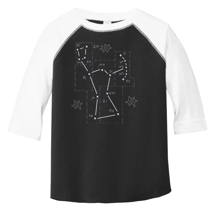 Orion Makeup Constellation Space Solar System Stars Astronomy Toddler Fine Jersey T-Shirt