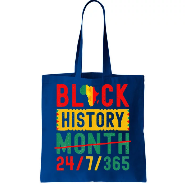 One Month Can't Hold Our Black History Afro Melanin Queen Tote Bag