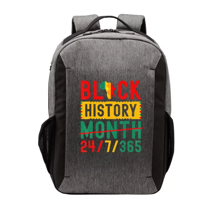 One Month Can't Hold Our Black History Afro Melanin Queen Vector Backpack