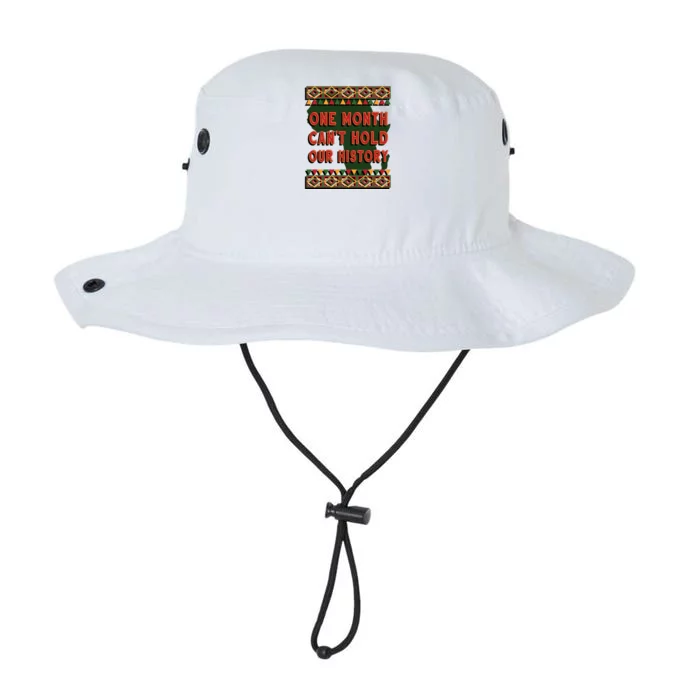 One Month Can't Hold Our History Gift Black History Month Gift Legacy Cool Fit Booney Bucket Hat