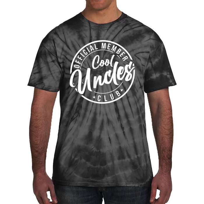 Official member Cool Uncles Club vintage fathers day Tie-Dye T-Shirt