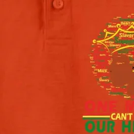 One Month Can't Hold Our History Cute African Melanin Queen Funny Gift Dry Zone Grid Performance Polo