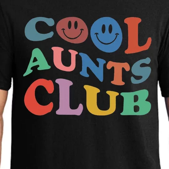 Official Member Cool Aunts Club Best Aunt Ever Gift For Aunt Pajama Set