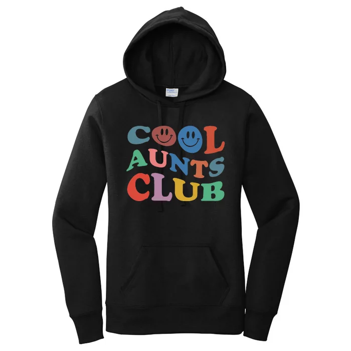 Official Member Cool Aunts Club Best Aunt Ever Gift For Aunt Women's Pullover Hoodie