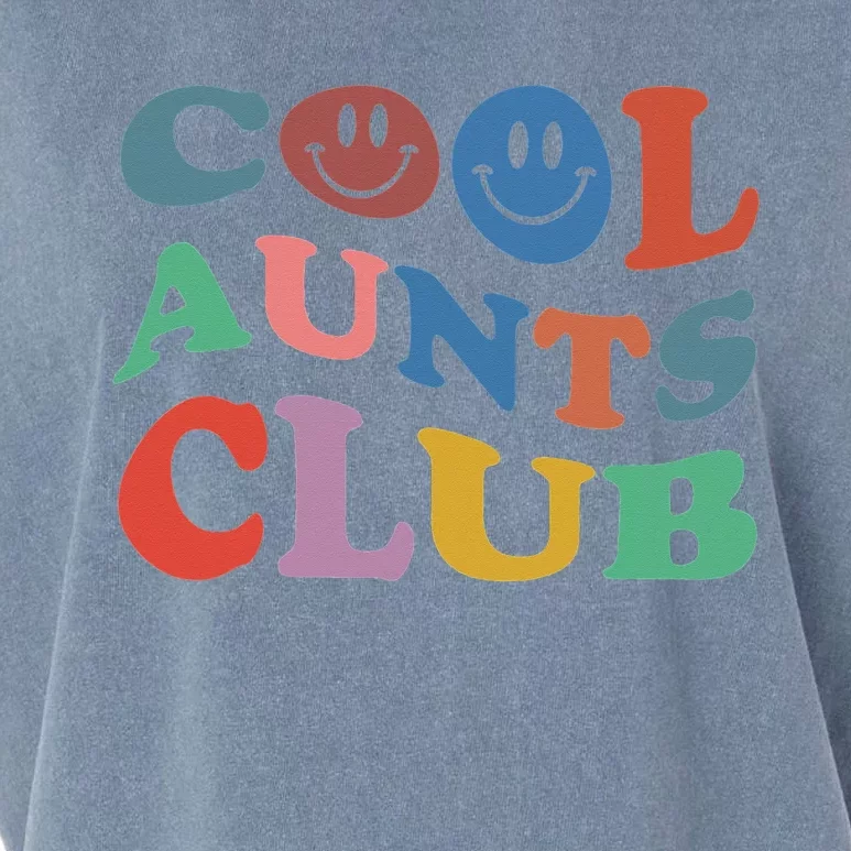 Official Member Cool Aunts Club Best Aunt Ever Gift For Aunt Garment-Dyed Women's Muscle Tee