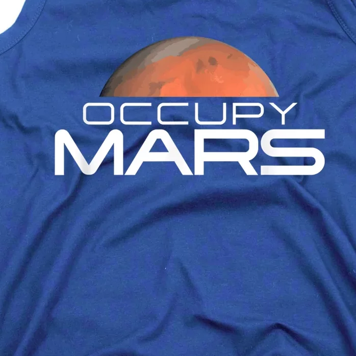 Occupy Mars Colonize Space Tank Top