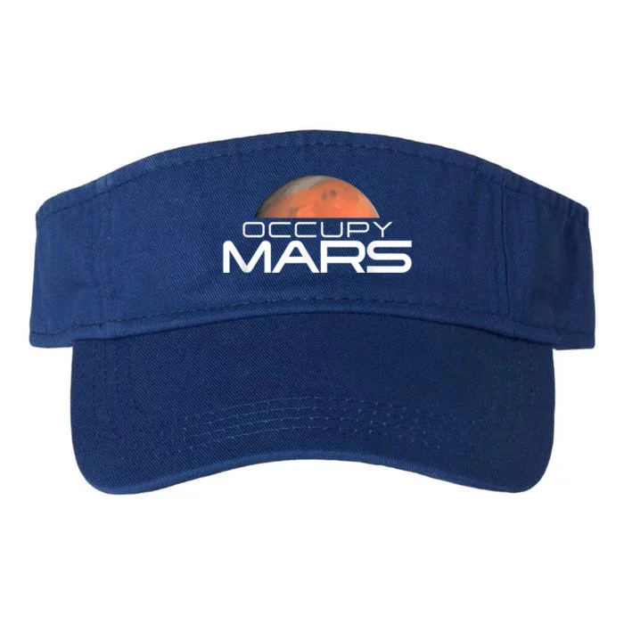 Occupy Mars Colonize Space Valucap Bio-Washed Visor