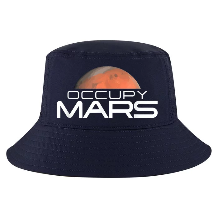 Occupy Mars Colonize Space Cool Comfort Performance Bucket Hat