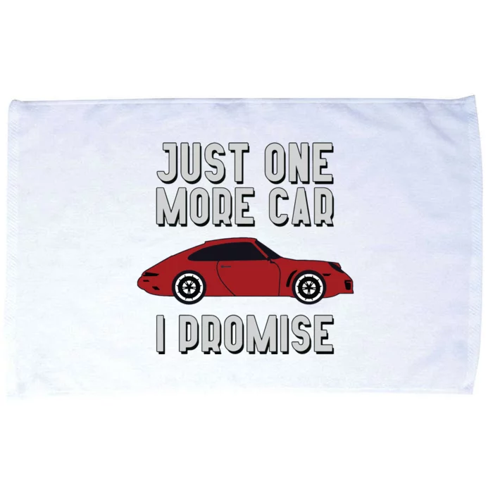 One More Car Part I Promise For Car Enthusiast Microfiber Hand Towel