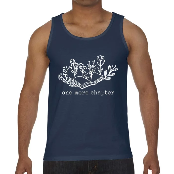 One More Chapter Book Lover Comfort Colors® Tank Top