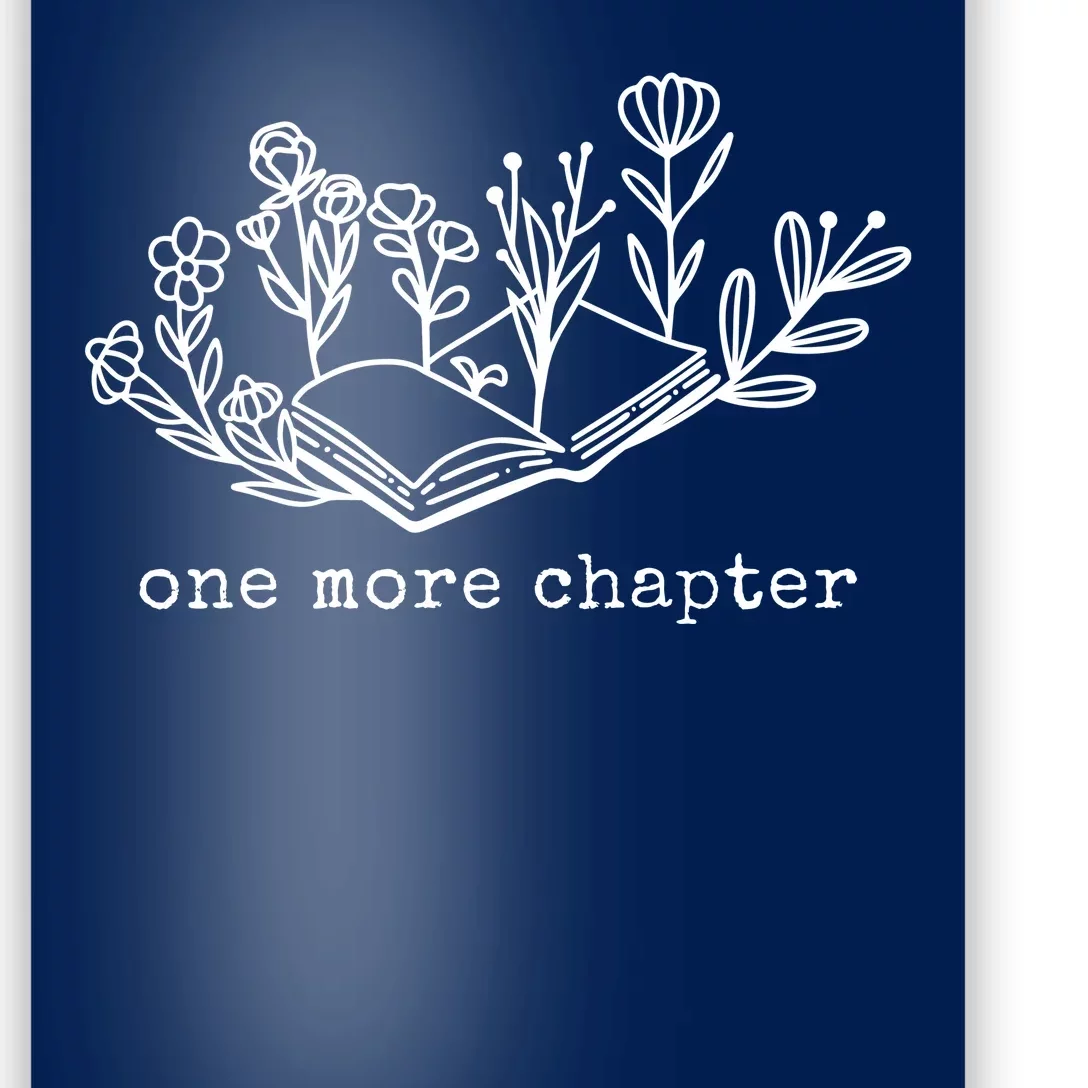 One More Chapter Book Lover Poster