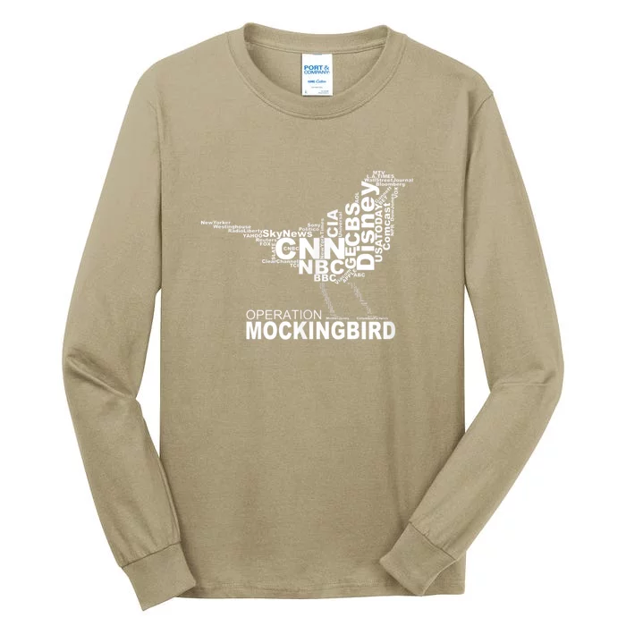 Operation Mockingbird CIA Conspiracy 1 Tall Long Sleeve T-Shirt