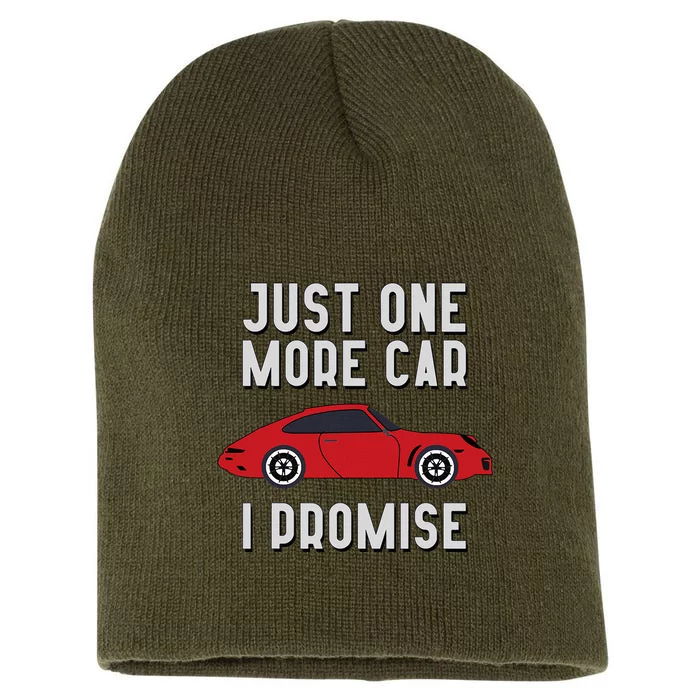 One More Car Part I Promise For Car Enthusiast Short Acrylic Beanie