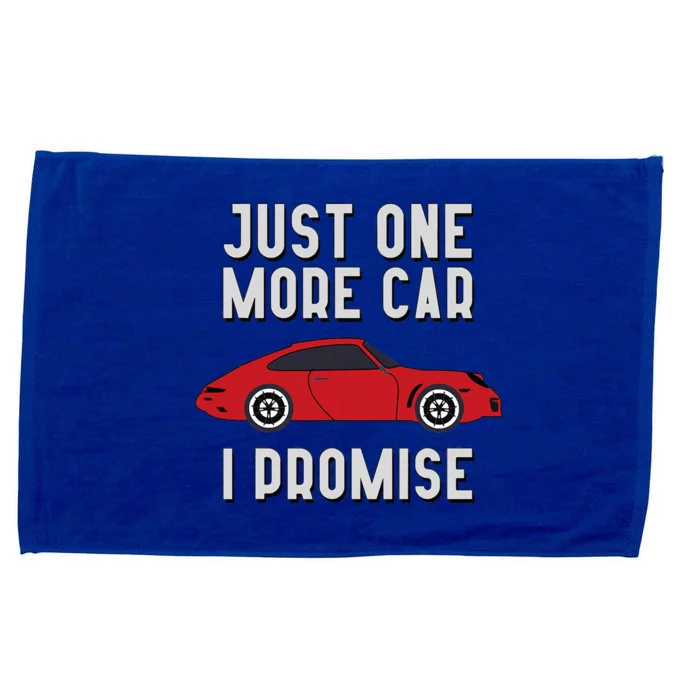 One More Car Part I Promise For Car Enthusiast Microfiber Hand Towel