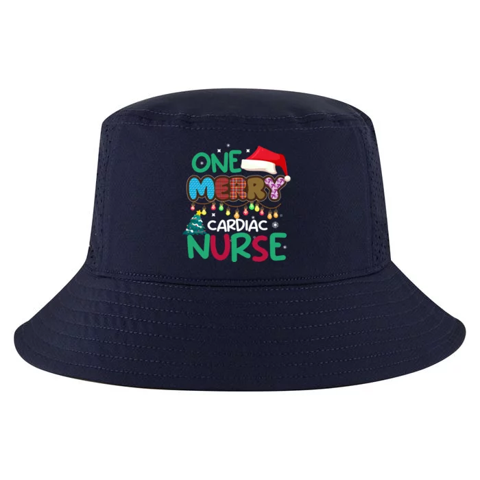 One Merry Cardiac Nurse Christmas Cool Comfort Performance Bucket Hat