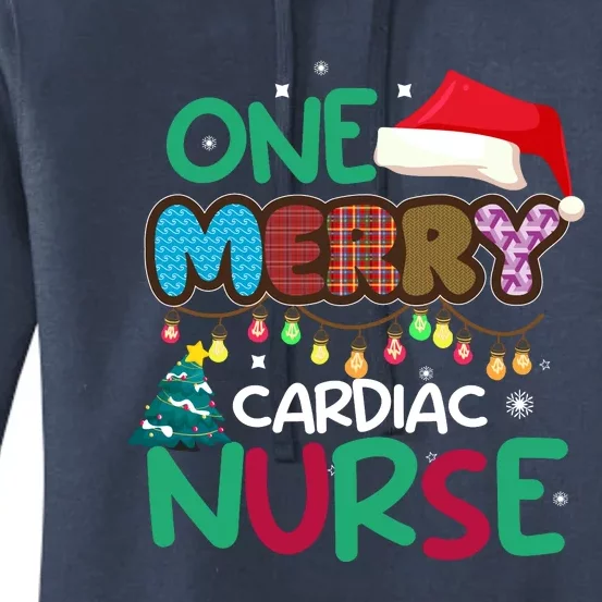 One Merry Cardiac Nurse Christmas Women's Pullover Hoodie