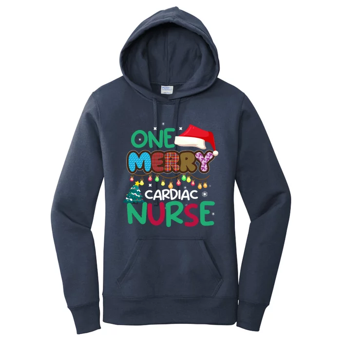 One Merry Cardiac Nurse Christmas Women's Pullover Hoodie