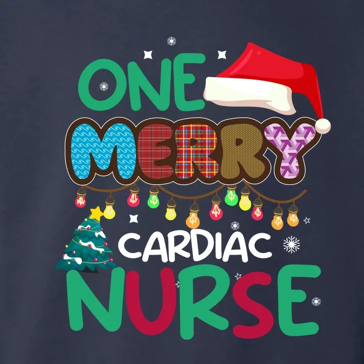 One Merry Cardiac Nurse Christmas Toddler Hoodie