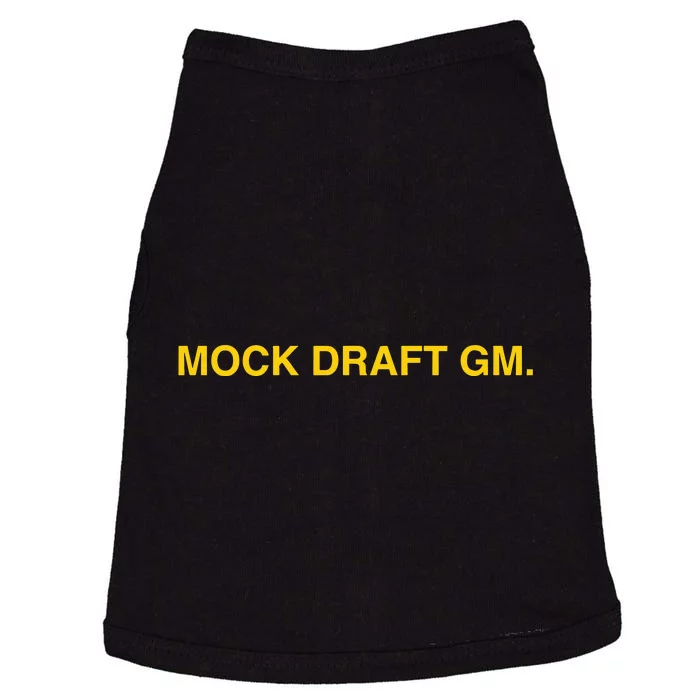 Obviousshirts Mock Draft Gm Doggie Tank