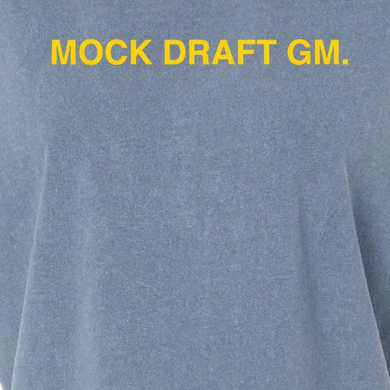 Obviousshirts Mock Draft Gm Garment-Dyed Women's Muscle Tee