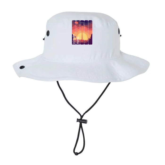 Occupy Mars Elon Musk Spacex Space Landscape Astronaut Planets Stars Legacy Cool Fit Booney Bucket Hat