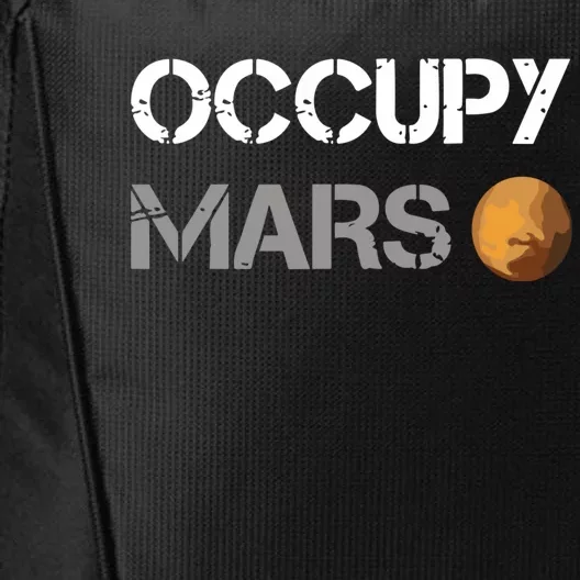 Occupy Mars Elon Musk Spacex Project City Backpack