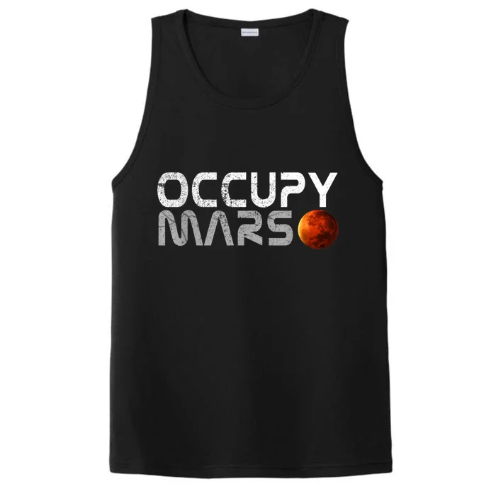 Occupy Mars Elon Musk SpaceX Project Gift Ideas Occupy Mars Trending Performance Tank