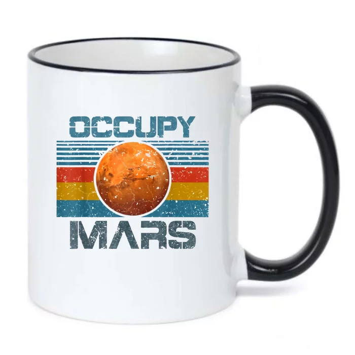 Occupy Mars Elon Musk SpaceX Project Gift Ideas Occupy Mars Trending Black Color Changing Mug