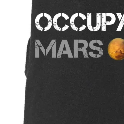 Occupy Mars Elon Musk SpaceX Project Gift Ideas Occupy Mars Trending Doggie 3-End Fleece Hoodie