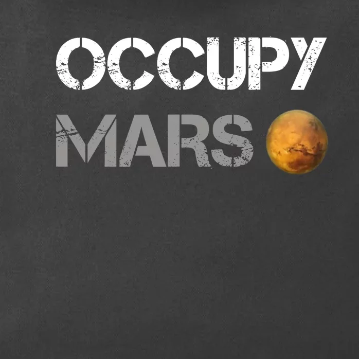 Occupy Mars Elon Musk SpaceX Project Gift Ideas Occupy Mars Trending Zip Tote Bag