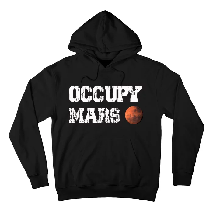 Occupy Mars Elon Musk SpaceX Project Gift Ideas Occupy Mars Trending Hoodie