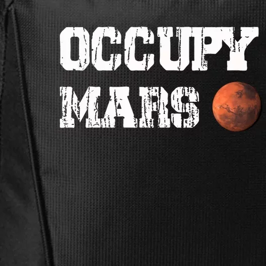 Occupy Mars Elon Musk SpaceX Project Gift Ideas Occupy Mars Trending City Backpack