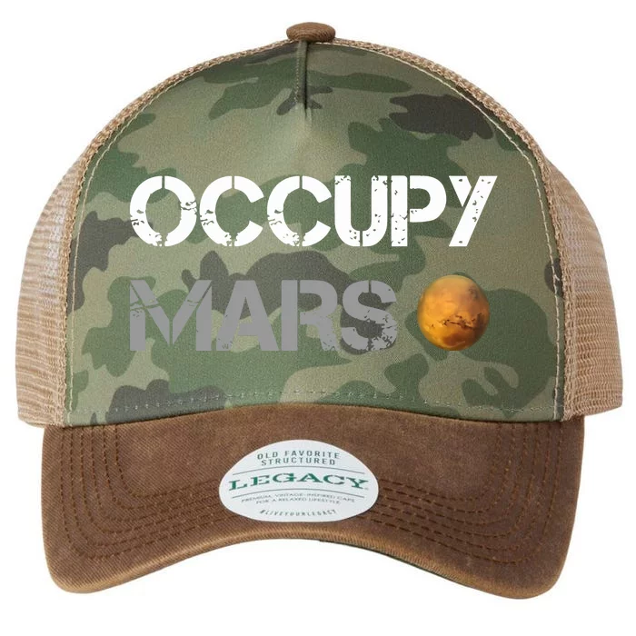 Occupy Mars Elon Musk SpaceX Project Gift Ideas Occupy Mars Trending Legacy Tie Dye Trucker Hat