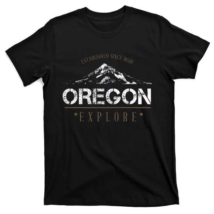 Oregon Mountain Explore Oregon T-Shirt