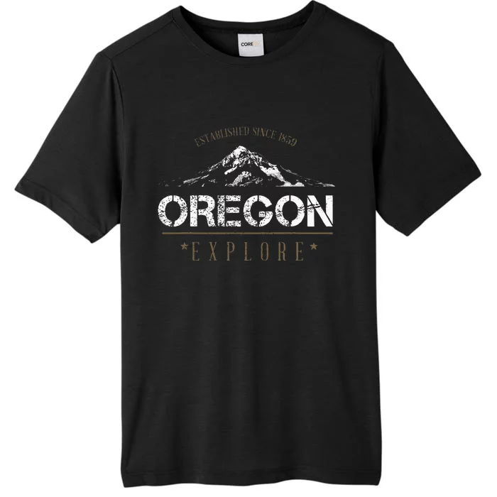 Oregon Mountain Explore Oregon ChromaSoft Performance T-Shirt