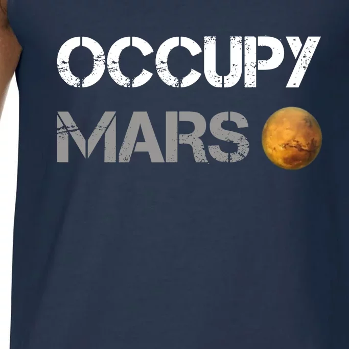 Occupy Mars Elon Musk SpaceX Project Gift Ideas Occupy Mars Trending Comfort Colors® Tank Top