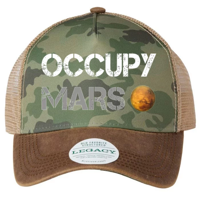 Occupy Mars Elon Musk SpaceX Project Gift Ideas Occupy Mars Trending Legacy Tie Dye Trucker Hat