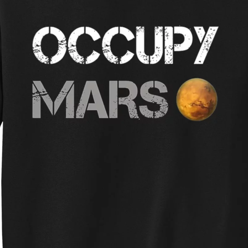 Occupy Mars Elon Musk SpaceX Project Gift Ideas Occupy Mars Trending Sweatshirt