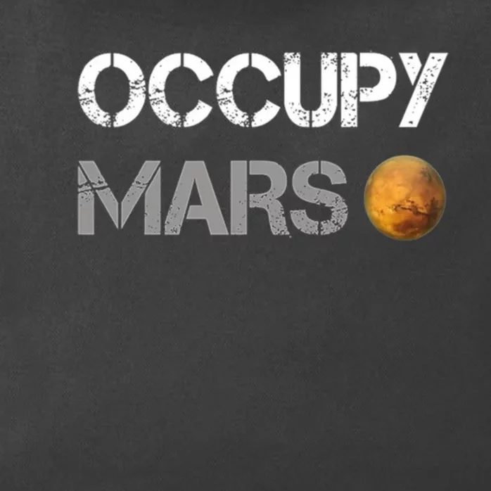 Occupy Mars Elon Musk SpaceX Project Gift Ideas Occupy Mars Trending Zip Tote Bag