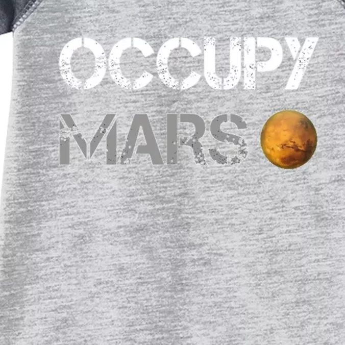 Occupy Mars Elon Musk SpaceX Project Gift Ideas Occupy Mars Trending Infant Baby Jersey Bodysuit