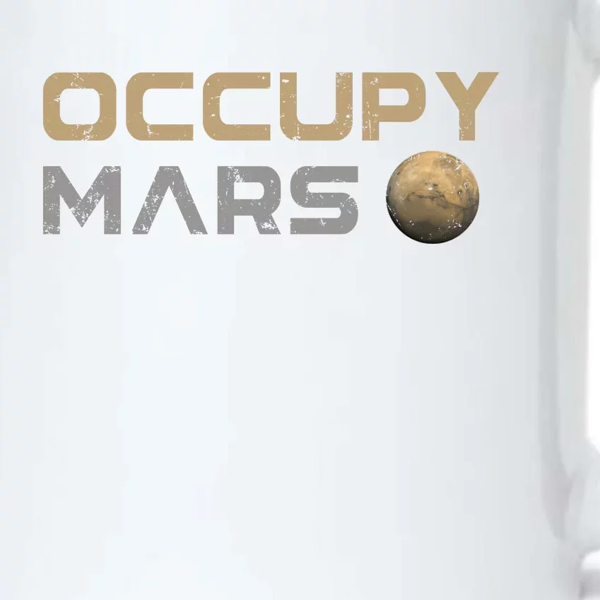 Occupy Mars Elon Musk SpaceX Black Color Changing Mug