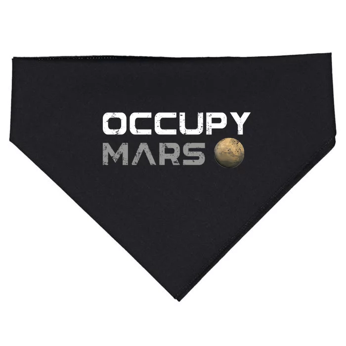 Occupy Mars Elon Musk SpaceX USA-Made Doggie Bandana