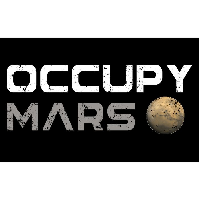 Occupy Mars Elon Musk SpaceX Bumper Sticker