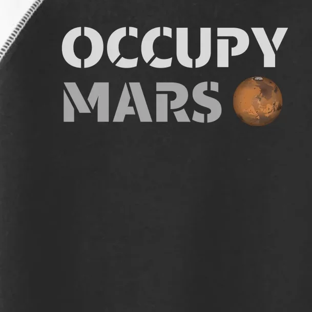 Occupy Mars Funny Occupy Mars Toddler Fine Jersey T-Shirt