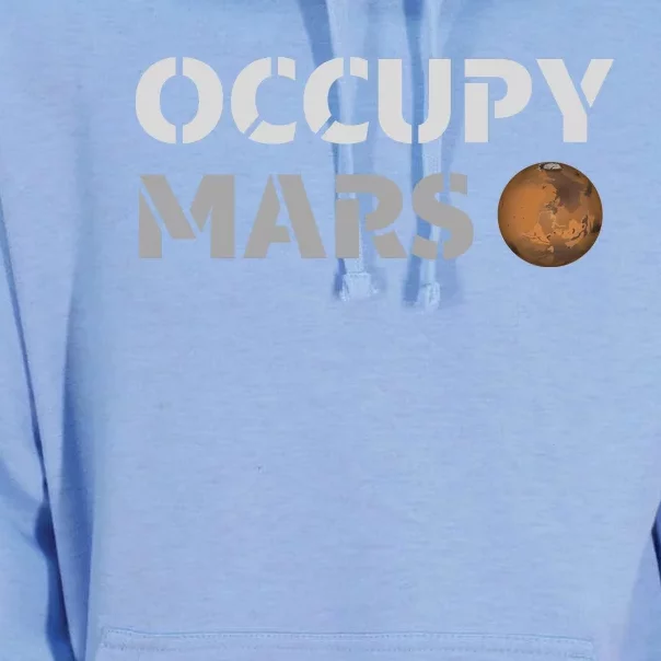 Occupy Mars Funny Occupy Mars Unisex Surf Hoodie