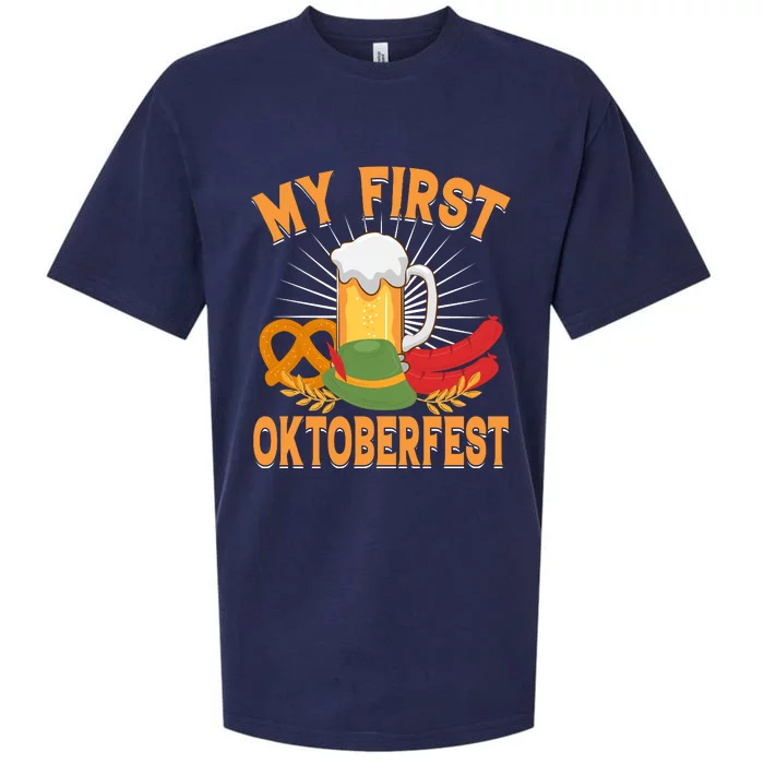 Oktoberfest | My First Oktoberfest Sueded Cloud Jersey T-Shirt