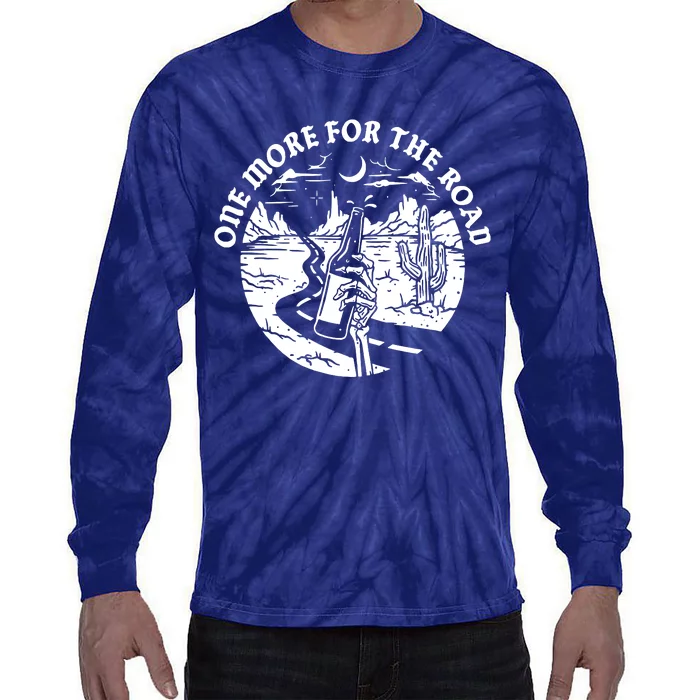 One More For The Road Tie-Dye Long Sleeve Shirt