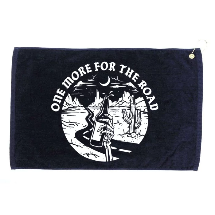 One More For The Road Grommeted Golf Towel