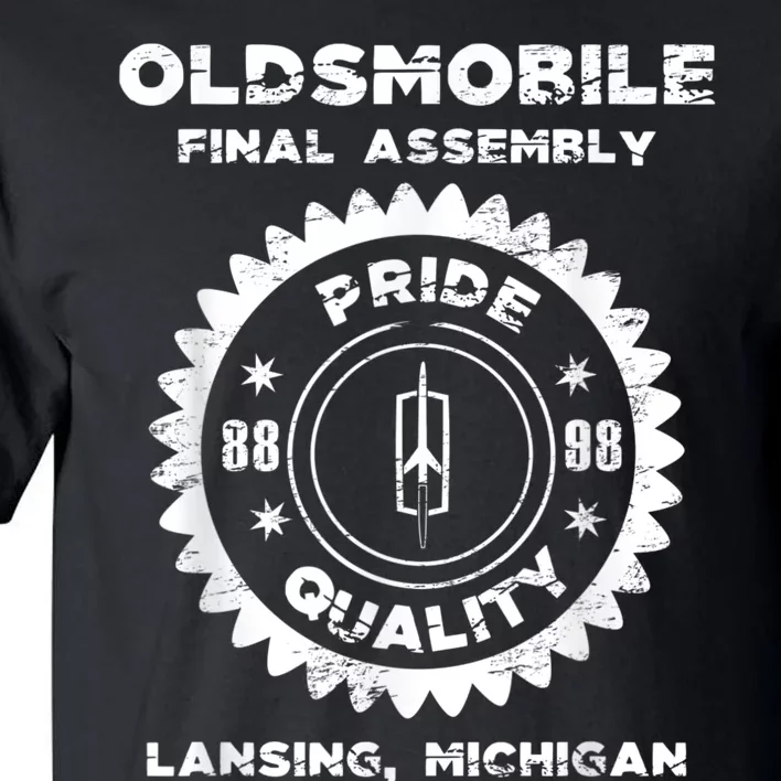 Oldsmobile Motors Final Assembly Graphic Classic Car Show Tall T-Shirt